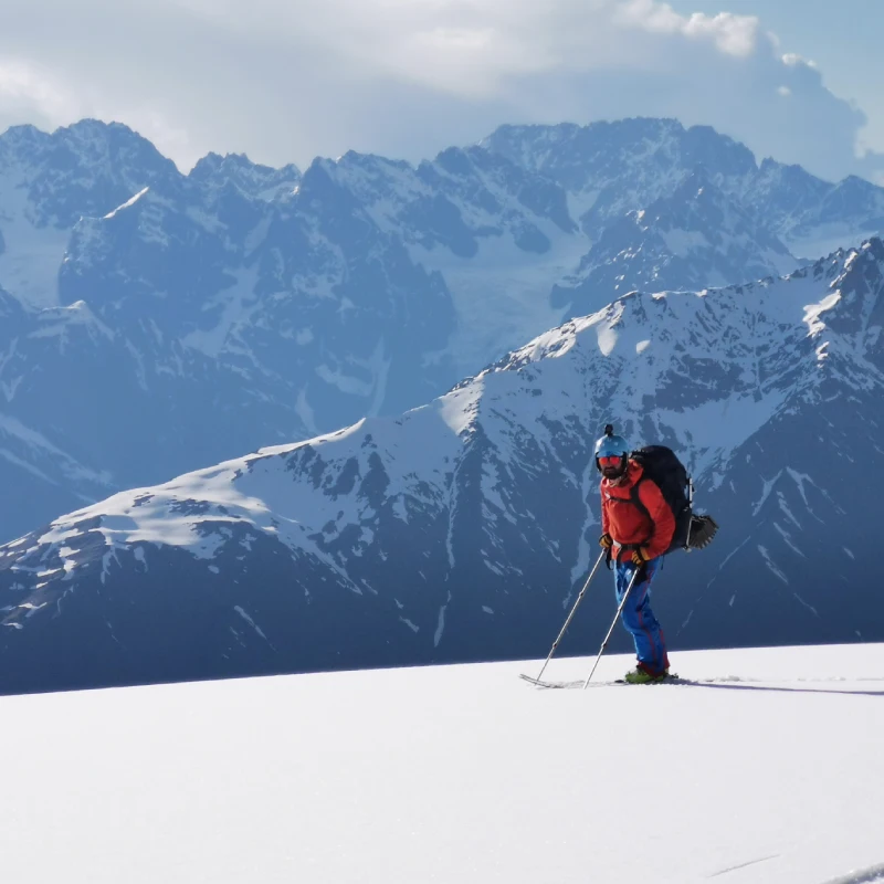 Koruldi Lakes from Mestia Ski trails