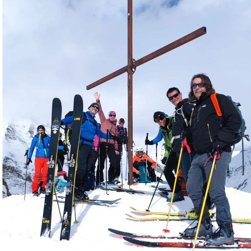 Ski touring in Gudauri
