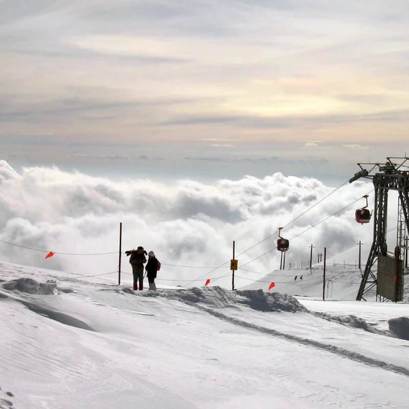 Tochal free ride to Shahrestanak