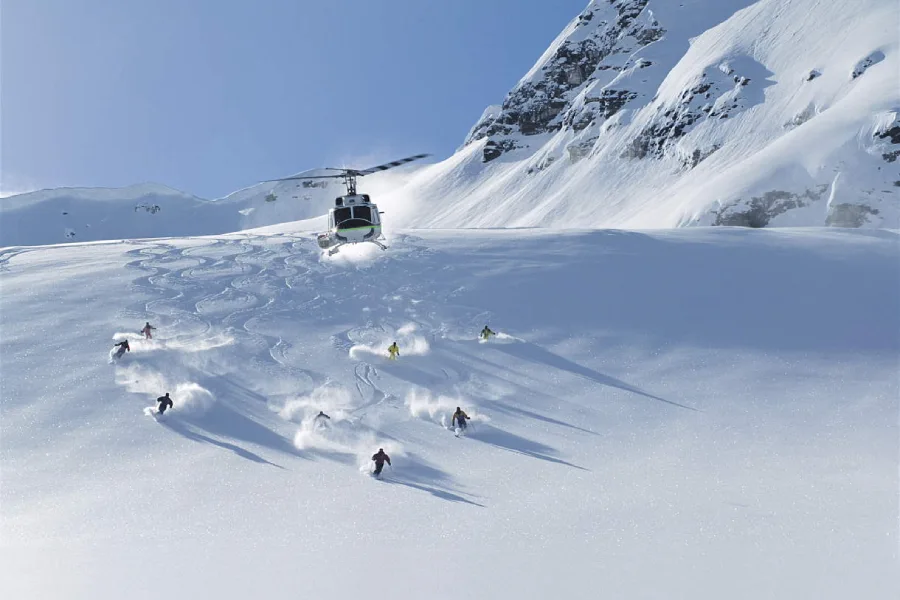 Best Season for Heli Ski in Iran