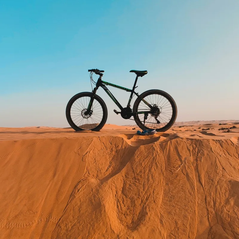 Cycling Across Iran Deserts