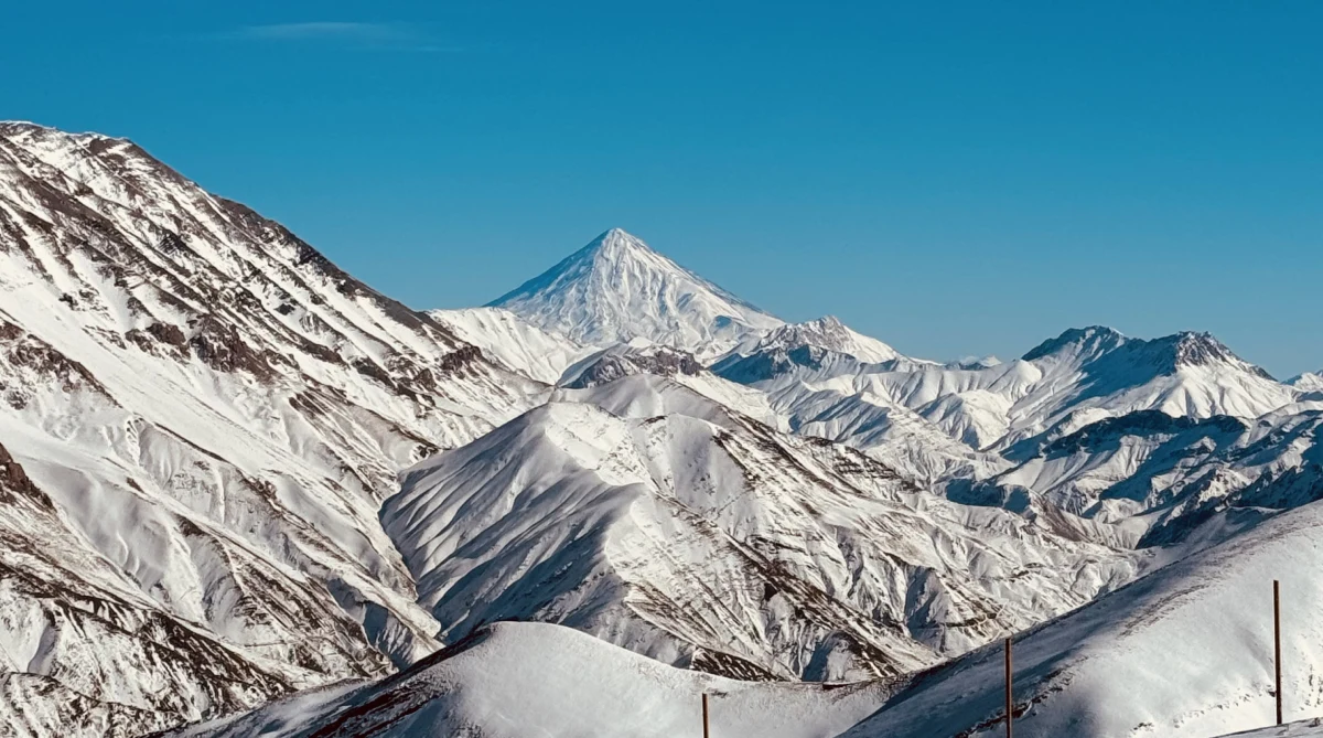 Damavand view from dizin