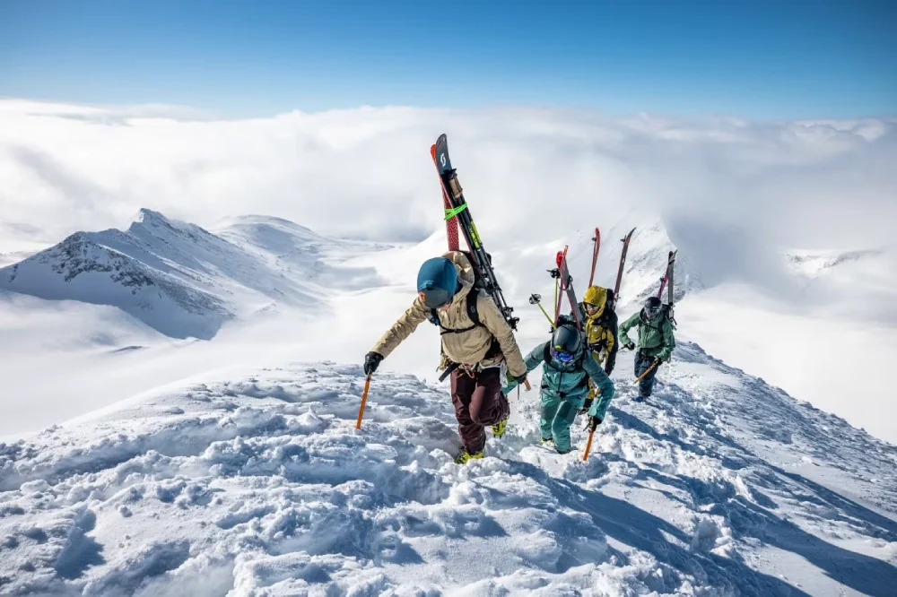 Differences between Backcountry freeride touring