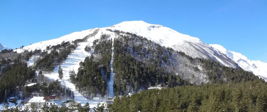 Ski touring in mount Cheget